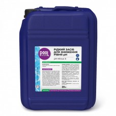 Рідкий засіб для зниження рівня pH Poolman pH Minus H, 20л